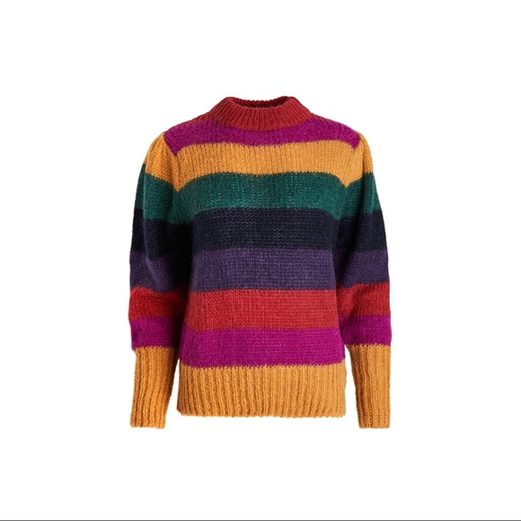 FARM Rio Striped Sweater - Picture 1 of 6